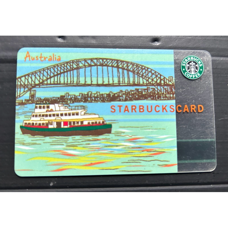 Australia 2006 Starbucks Coffee Card Sydney Ferry