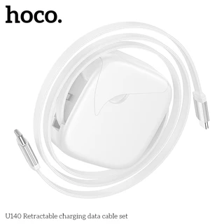 HOCO U140 ชุดชาร์จ All-in-one กล่องสายชาร์จอเนกประสงค์ ชาร์จเร็ว ยืดหดได้ ตัวแปลงสายชาร์จ 6 แบบ hc1