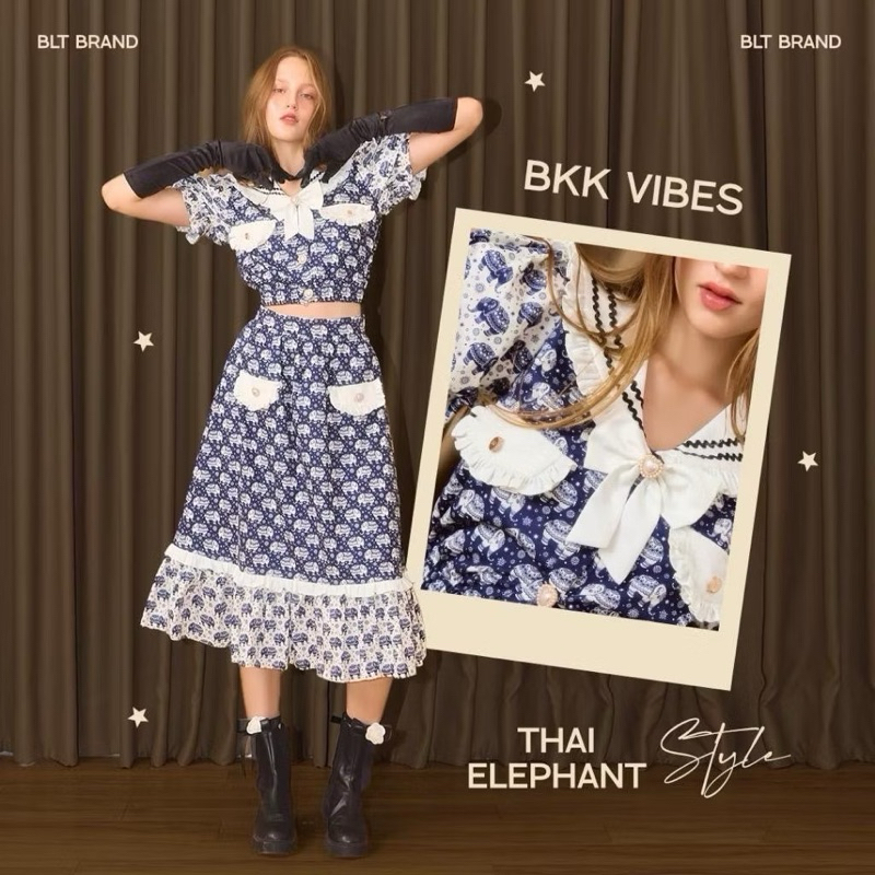 BLT BRAND : BKK Vibes🐘 มือ1 Sz.L