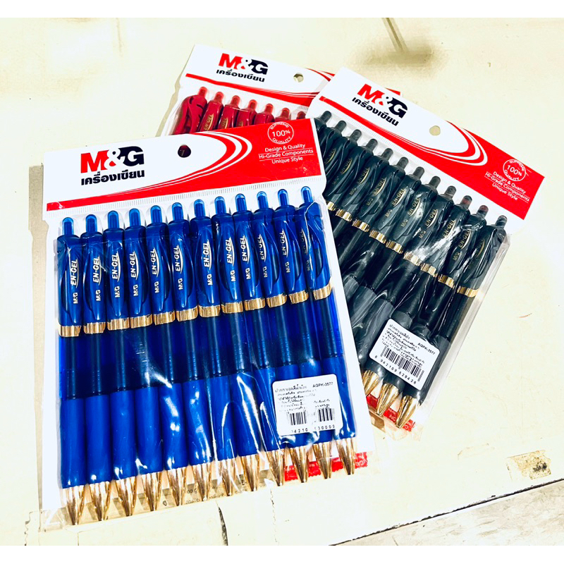 ปากกาเจล “M&G” AGPK3577A (แพ็ค/12 ด้าม)