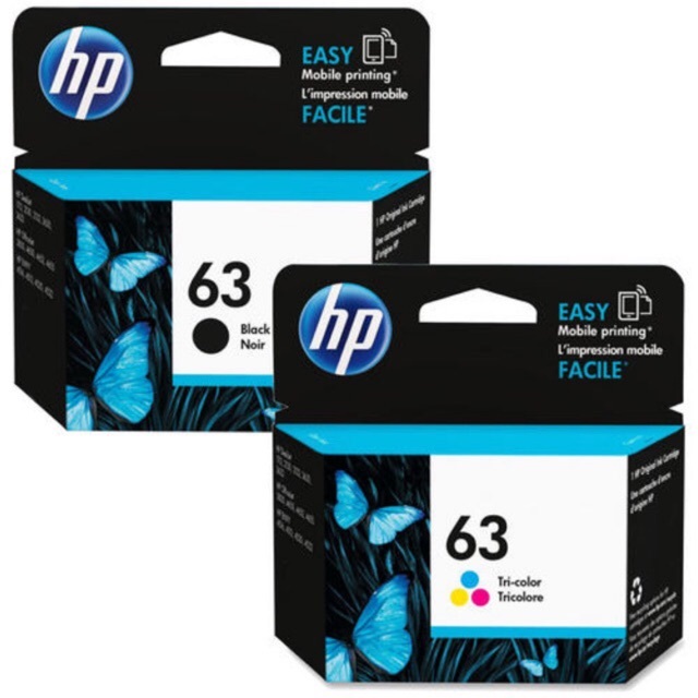 HP 63 ดำ-สี ตลับสีของแท้ 100% ขายลดราคาพิเศษ