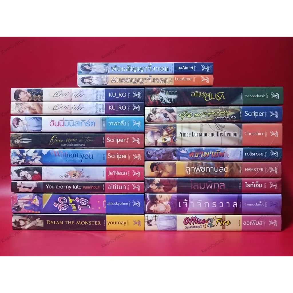 (ลด65%) พันธสัญญาจิ้งจอก อินทรีรำไพ องค์ชายสี่โปรดปราณีข้า อภิเษกสมรัก You are my fate (นิยายวาย)