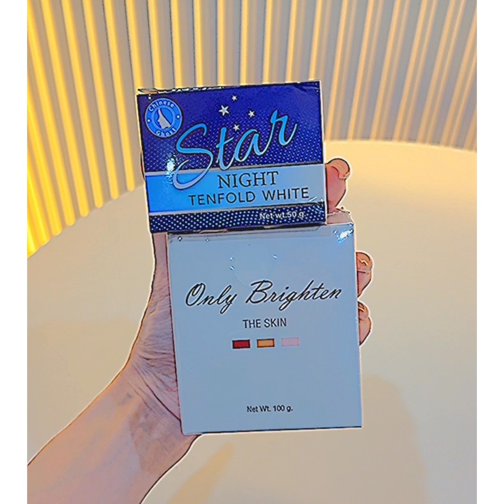 ครีมคลีนิค+ครีมผีจีน ,ครีมonly bright  the  skin,ครีม star night