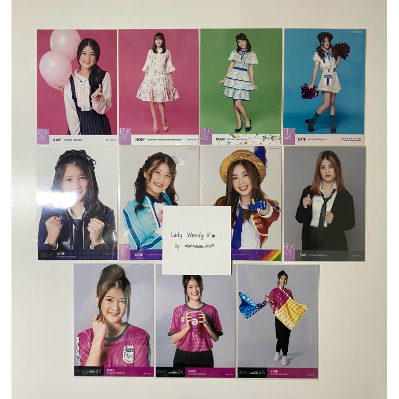 พร้อมส่ง!! [ BNK48 ] Photoset official | Noey Pun Kate Piam • ♡🎀