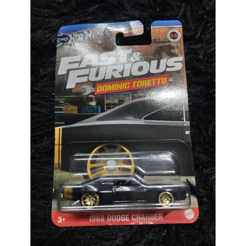 Hot Wheels Fast & Furious 1968 Dodge Charger Dominic Toretto