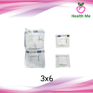 THAI GAUZE TOP DRESSING ผ้าก๊อซ สำหรับทำแผล ชุดทำแผล ผ้าก็อซปิดแผล [ แพ็ค 10 ชิ้น ]