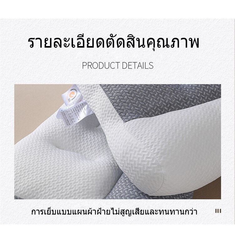 หมอน หมอนสุขภาพ หมอนเพื่อสุขภาพ รองรับคอได้อย่างมีประสิทธิภาพ แก้ปวดคอ เนื้อนุ่ม คุณภาพดี รูปที่ 2