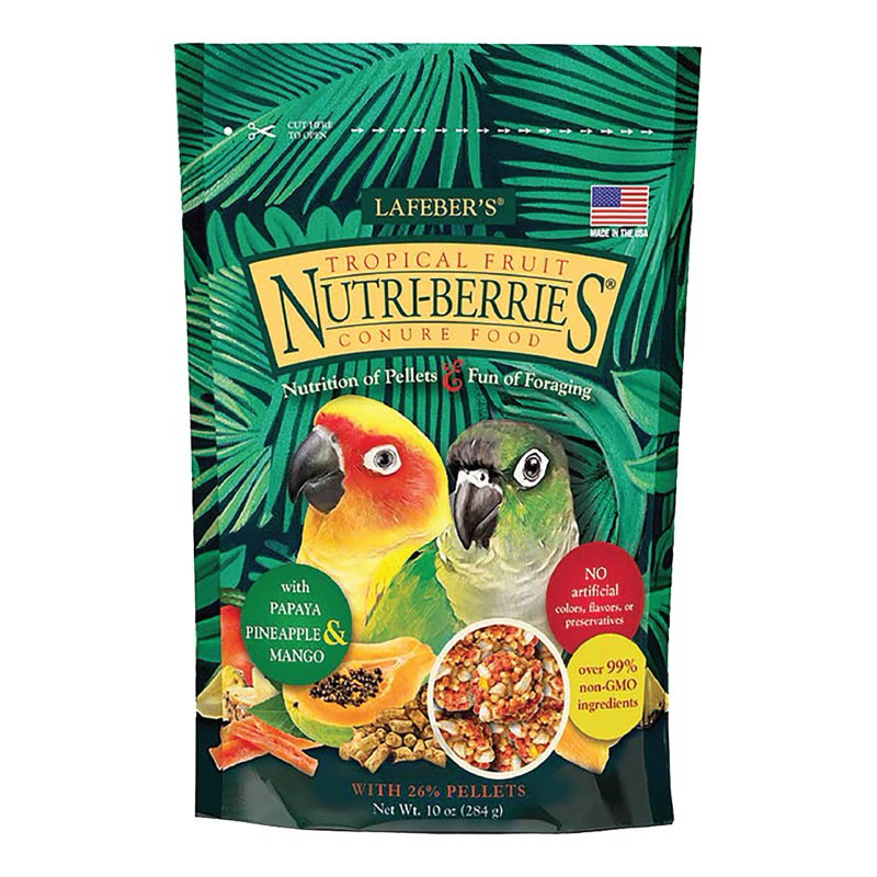 Lafeber อาหารนก Tropical Fruit Nutri-Berris for Cnurrs(10oz)