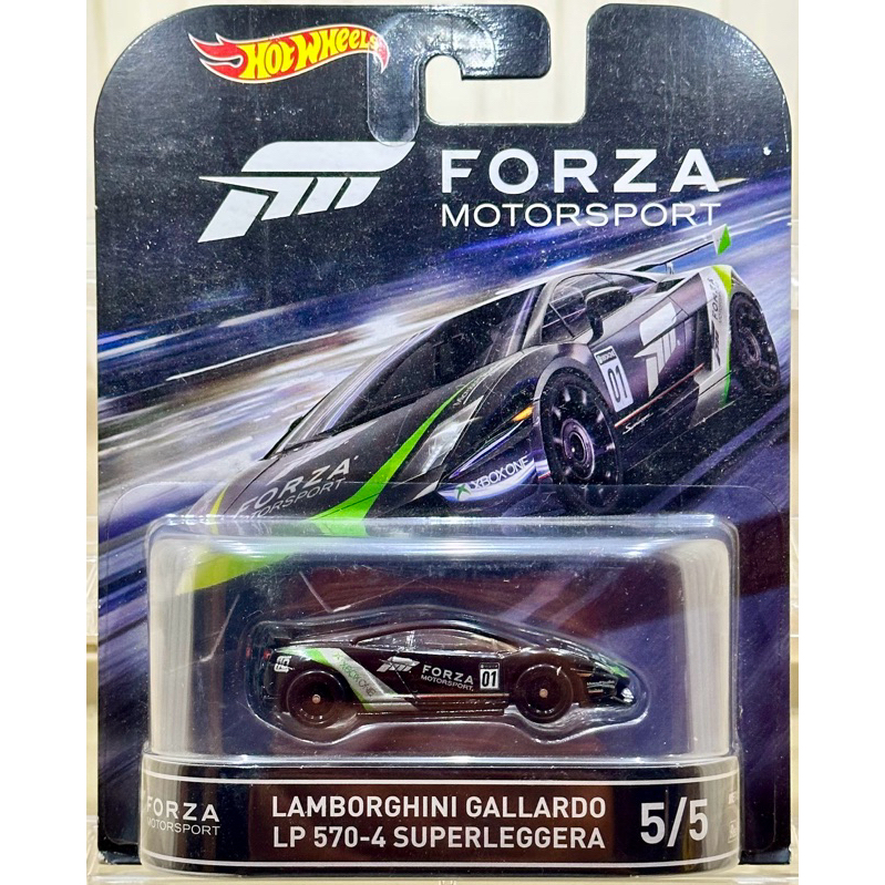 Hotwheels Premium LAMBORGHINI GALLARDO LP570-4 SUPERLEGGERA (FORZA MORTORSPORT)