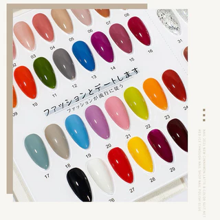 สีทาเล็บเจล CHARZIEG สีชัด เงาสวยติดทนนาน 48 เฉดสี ขนาด 8ml.🌈พร้อมส่งในไทย🌈