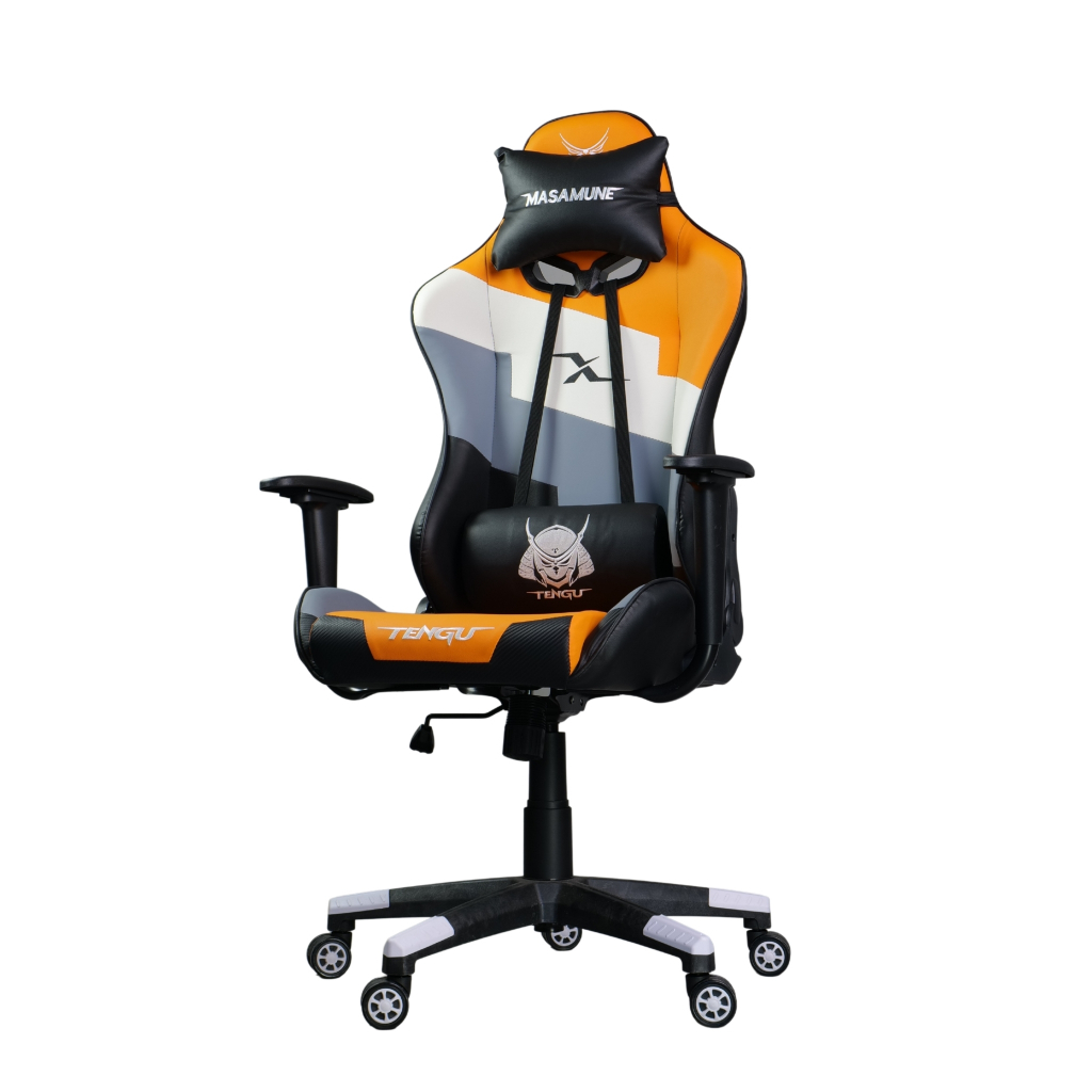 Tengu Masa-X Gaming Chair เก้าอี้เกมมิ่ง ปรับเอนได้ 180 รับน้ำหนัก 150 กก. - ประกัน 1 ปี