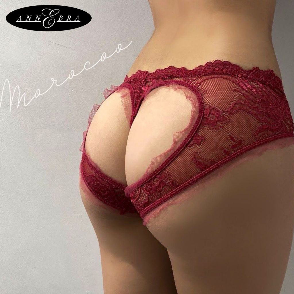 Annebra กางเกงใน ทรงบอยเลค แฟชั่น ผ้าลูกไม้ Boyleg Fashion Panty รุ่น AU3-855