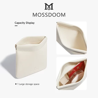 MOSSDOOM Lucia Mini Pouch กระเป๋าใส่บัตรสุภาพสตรีขนาดเล็กเรียบง่ายและสง่างาม