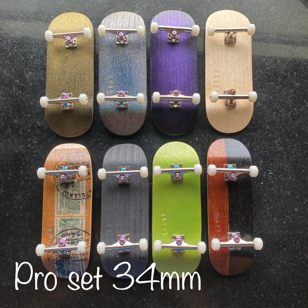 ฟิงเกอร์บอร์ด 34mm Pro set [Leggo skate]