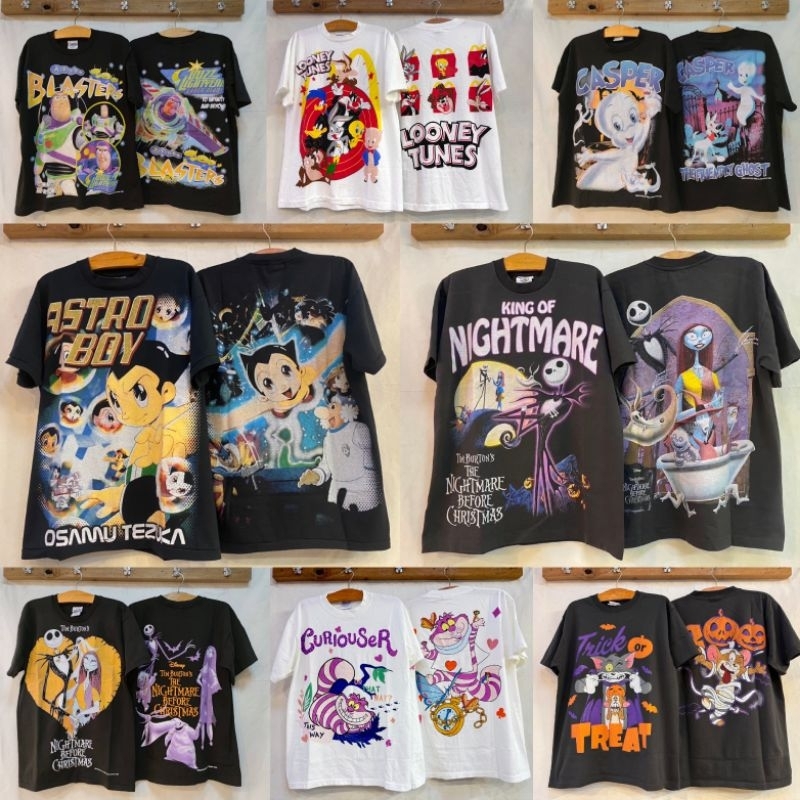 เสื้อผ้าเฟต งานป้าย งาน Bootleg. งานวง การ์ตูนเอนิเมะ