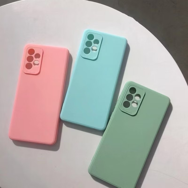 TPUสีพาสเทสSamsung A53(2022)/A13(4G)A23/A34/A73/A52/A52S