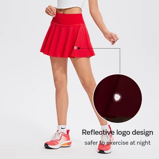Cosleaf Skirt กระโปรงสปอร์ตเอวสูง Lyarc Fabric ผ้ายืด แห้งไว มีซับใน มีกระเป๋าใส่ของด้านหลัง ใส่ได้ทั้งแฟชั่นและกีฬา