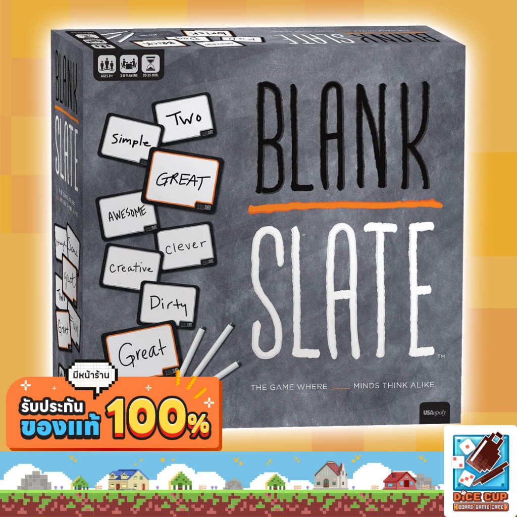 [ของแท้] Blank Slate Board Game