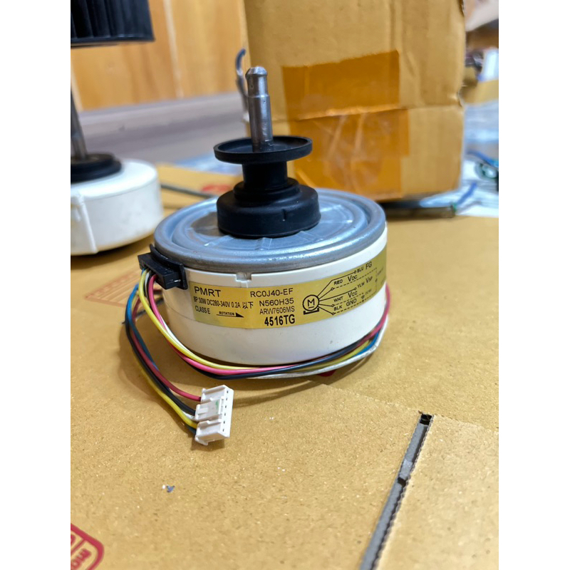 มอเตอร์คอยล์เย็น Mitsubishi Electric รหัส E22E99300 INDOOR FAN MOTOR ( RC0J40 -EF / 4516TG ) อะไหล่แ