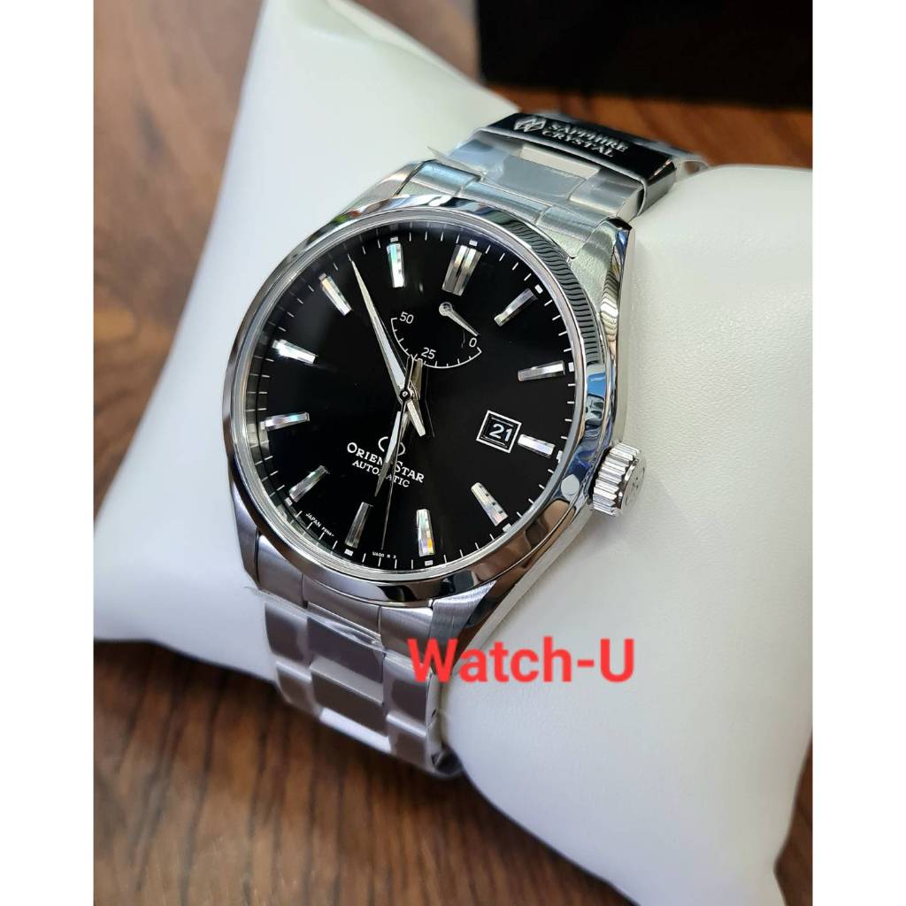 นาฬิกา Orient Star Contemporary รุ่น RE-AU0402B BASIC DATE หน้าดำ