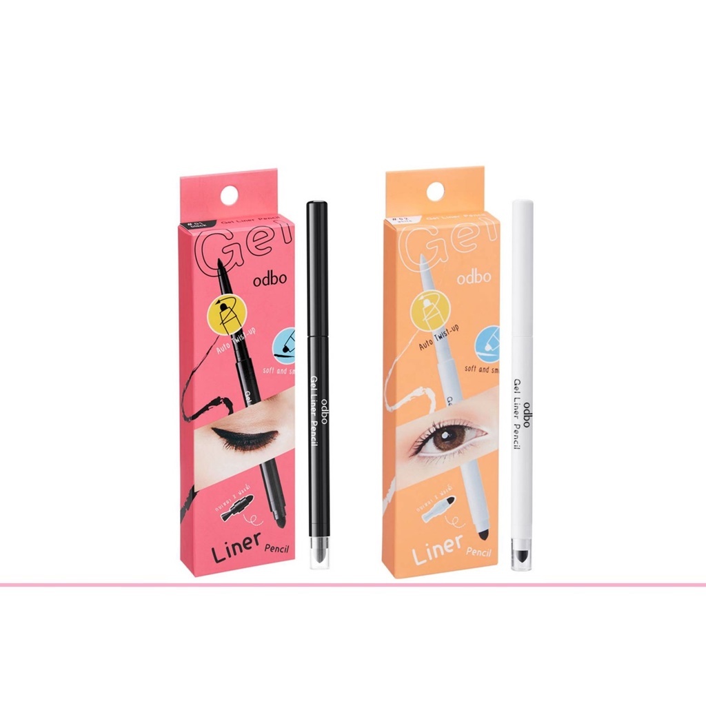 Odbo Gel Liner Pencil 0.3g โอดีบีโอ เจลไลเนอร์ เพ็นซิล อายไลเนอร์ OD316 (1 แท่ง)