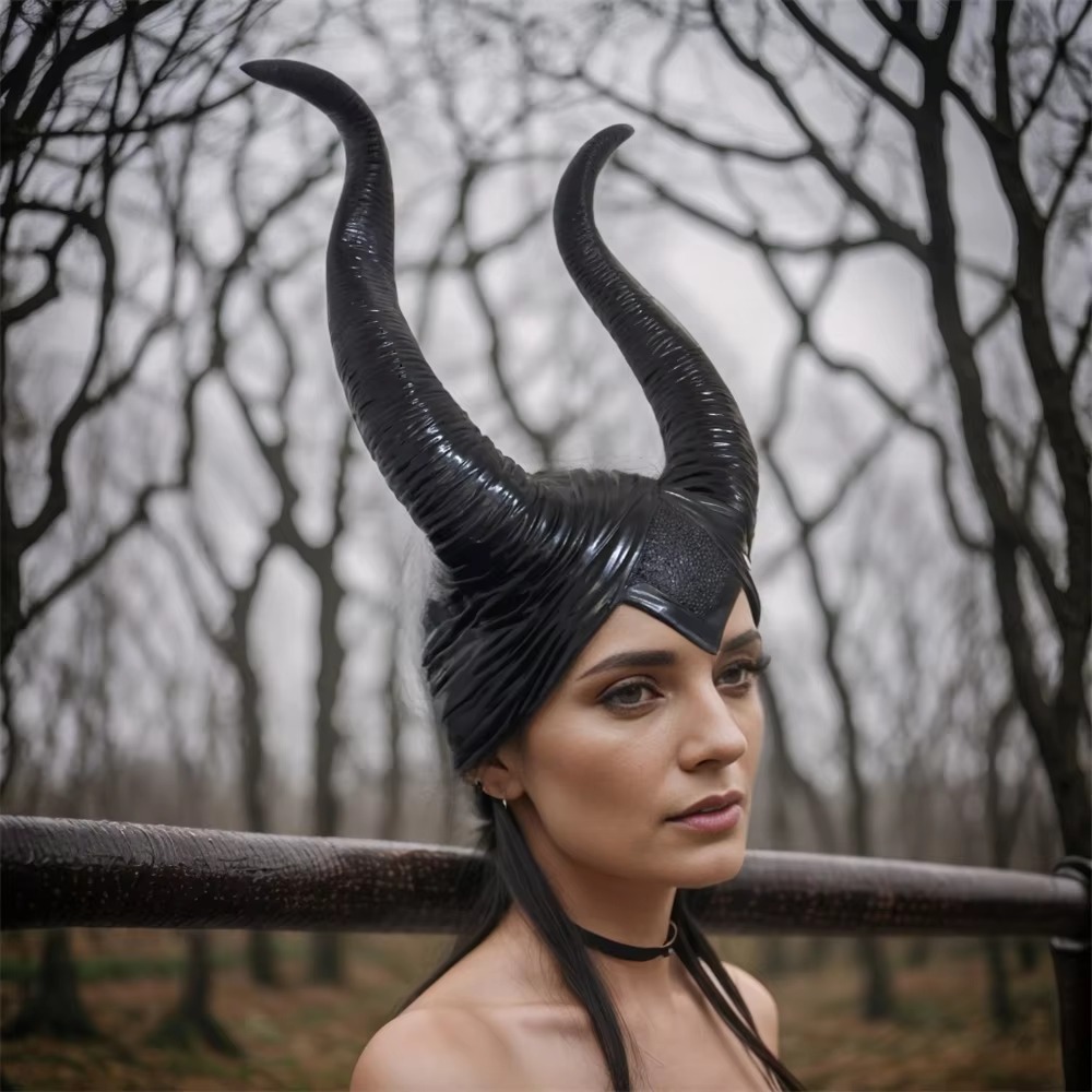 เขาปีศาจ เขามาเลฟิเซนต์ <Maleficent> เขานางฟ้าปีศาจ Maleficent Headpiece 🚚ด่วนมีส่งGrabค่า