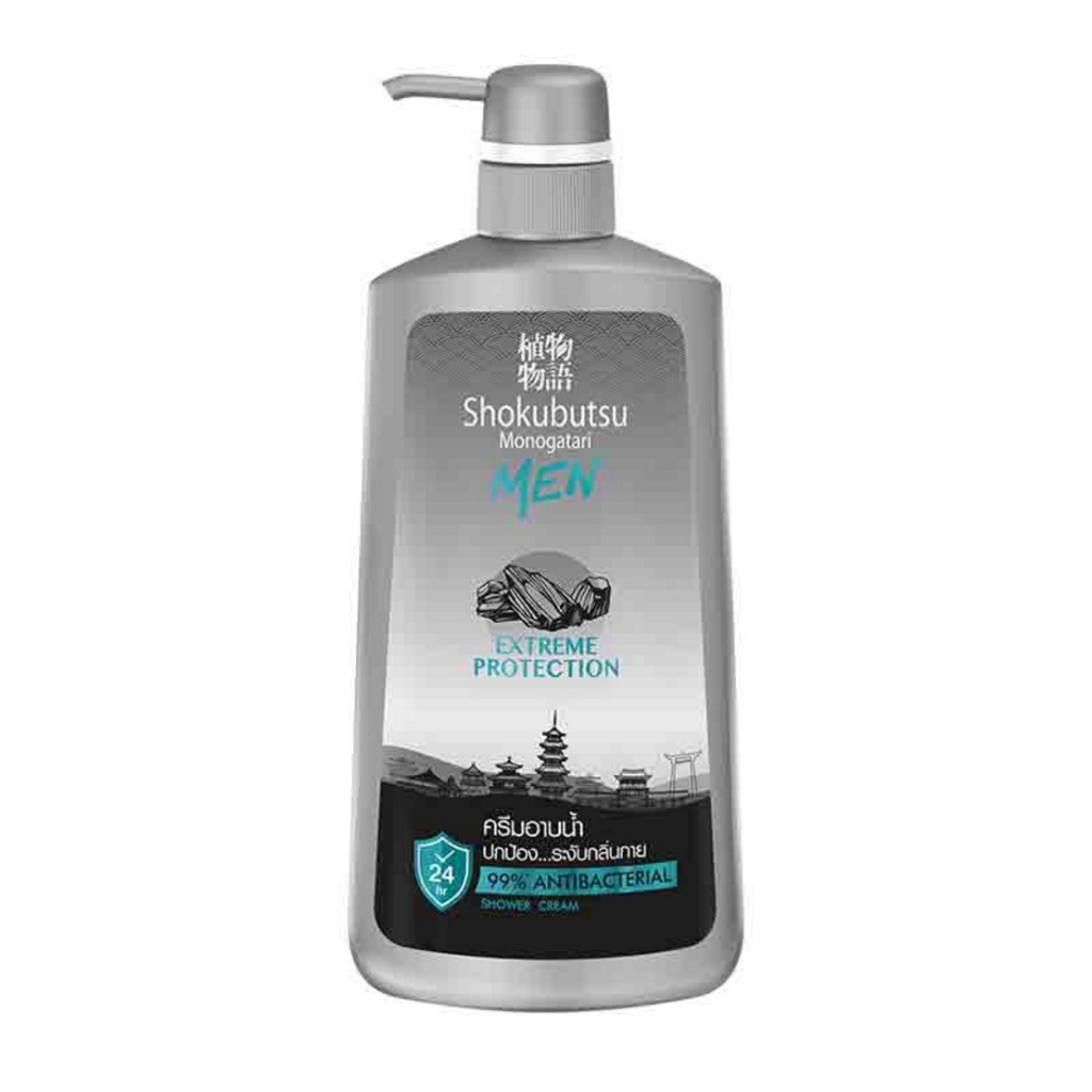 ครีมอาบน้ำ โชกุบุสซึ โมโนกาตาริ เอ็กซ์ตรีม โพรเทคชั่น 500ml. SHOKUBUTSU extreme PROTECTION