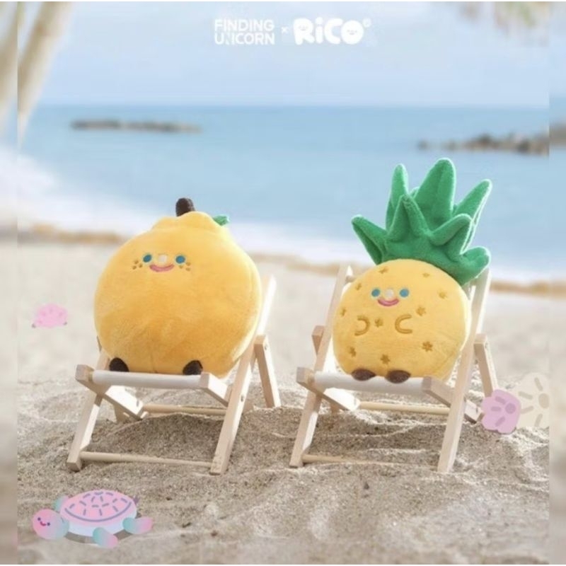 Rico pet fruits series rico happy fruit together ตุ๊กตาบีบดังปี๊บๆ