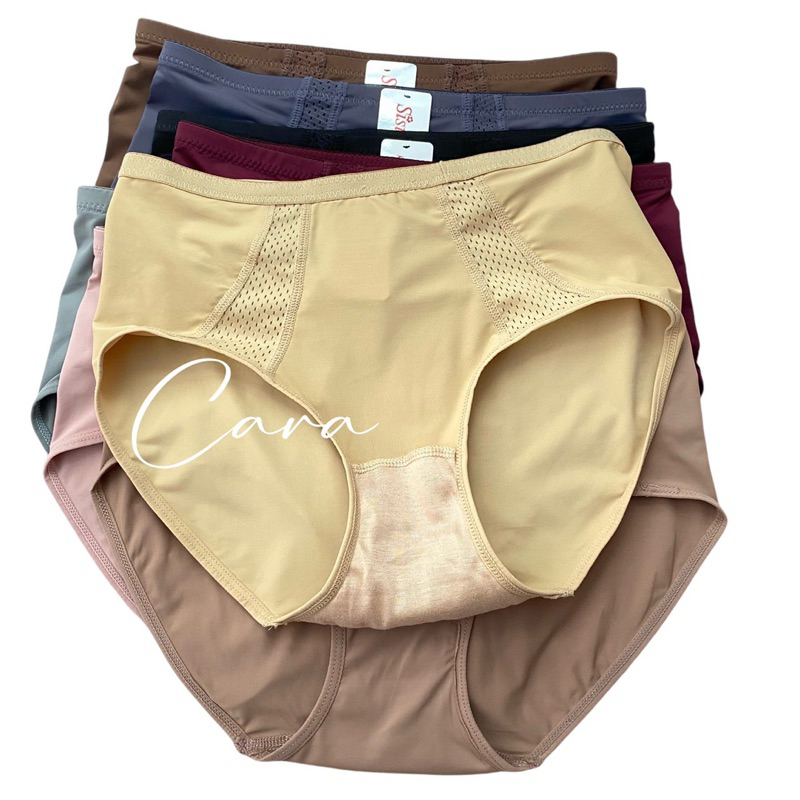 sister hood 1054 กางเกงในผู้หญิง ทรงสปอร์ต ผ้าลื่น ยกกระชับ เก็บทรงสวย - รูปที่ 3