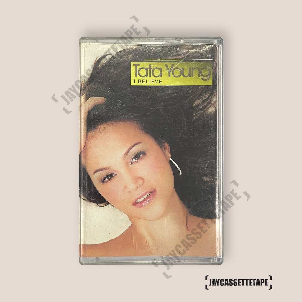 Tata Young อัลบั้ม I Believe เทปเพลง เทปคาสเซ็ท Cassette Tape เทปเพลงไทย