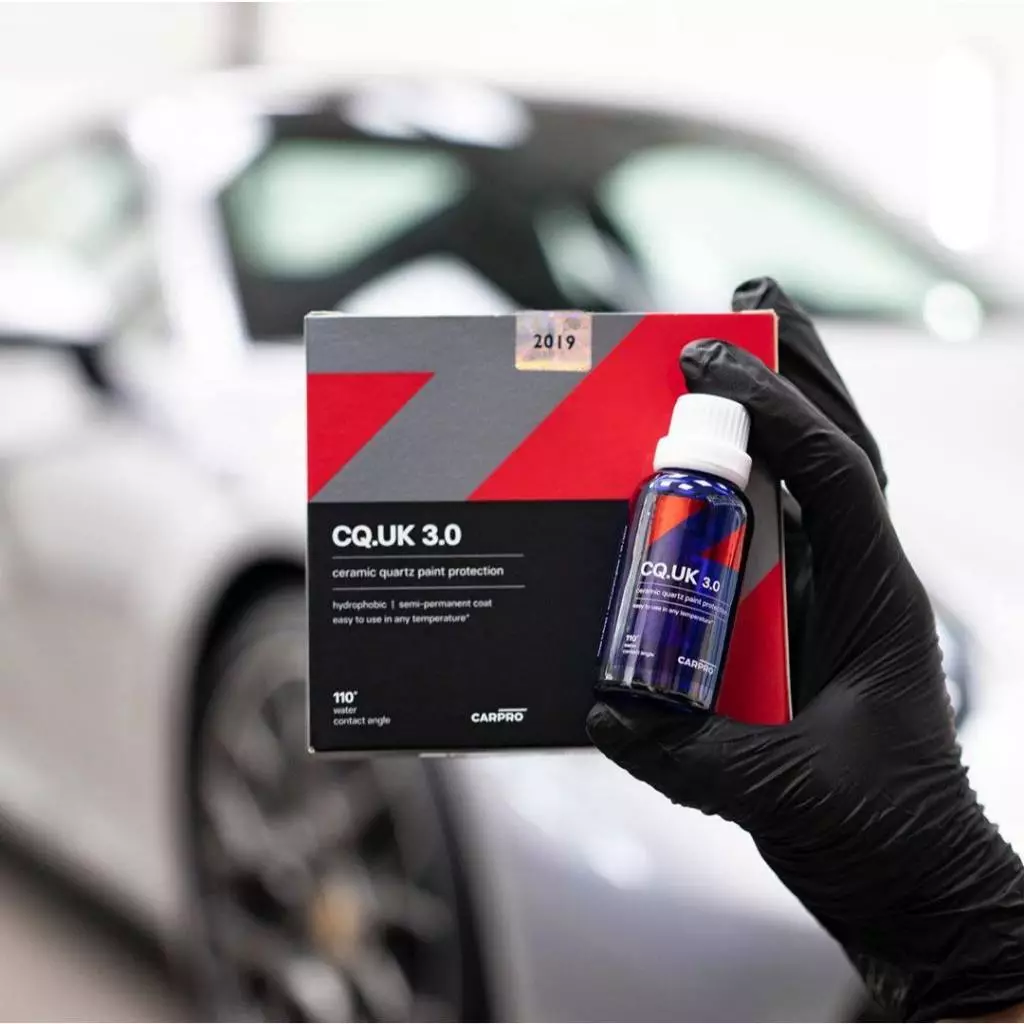 CARPRO CQuartz UK 3.0 น้ำยาเคลือบเซรามิก แถม ฟองน้ำขัดและผ้า 6 ผืน (ในกล่อง) *พร้อมส่ง* thumbnail 9