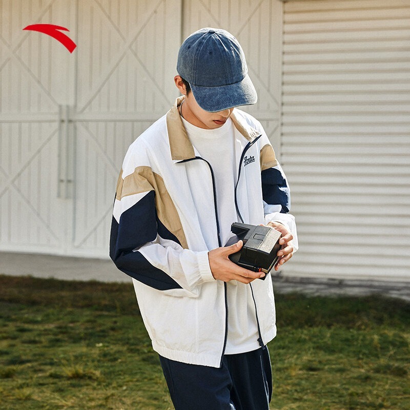 ANTA Vintage Men Light Jacket 1524C8603 Official Store