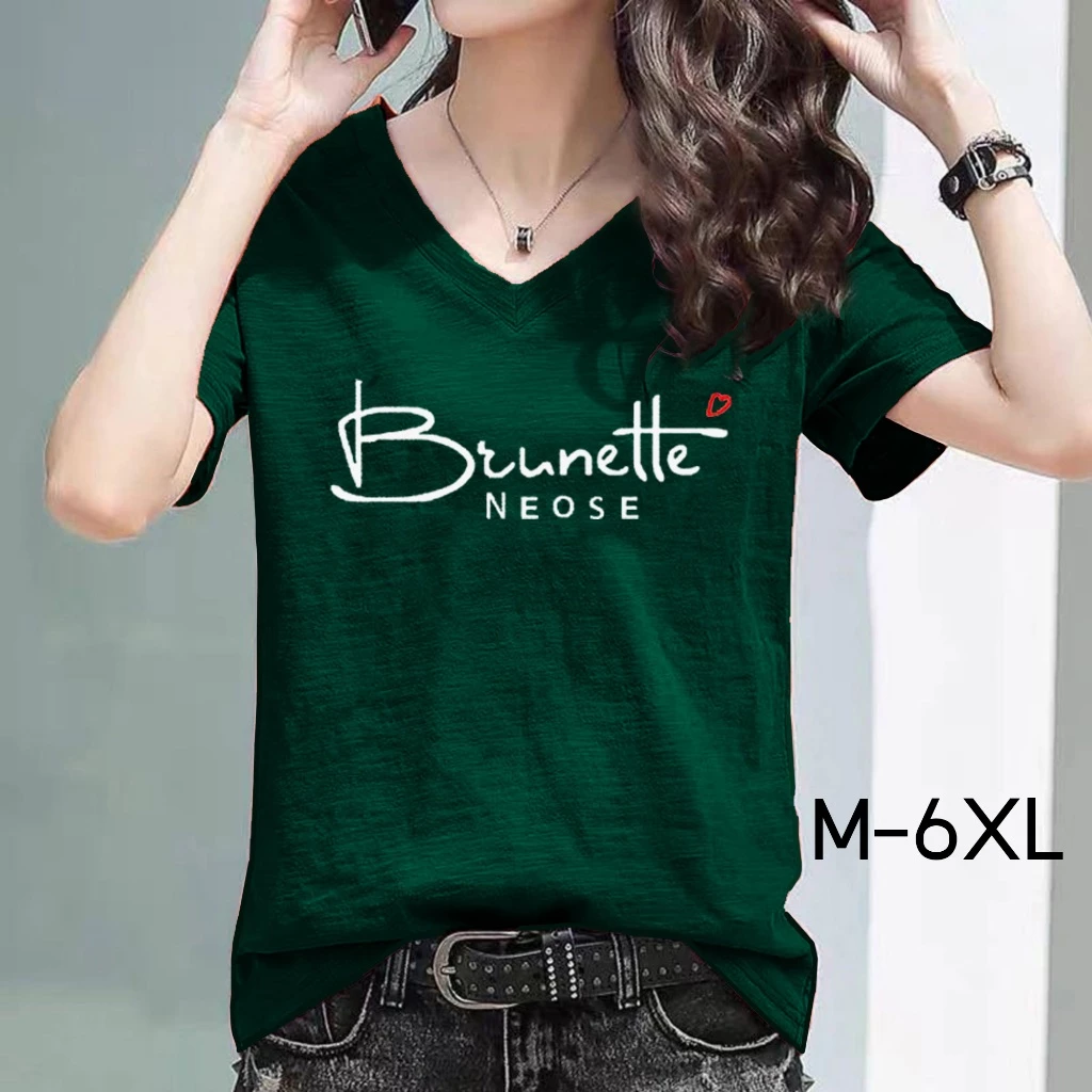 เสื้อดำ เสื้อแฟชั่นเกาหลี ผ้า Cotton100% No.32 ดีไซน์สวยเก๋ High quality รุ่น C722