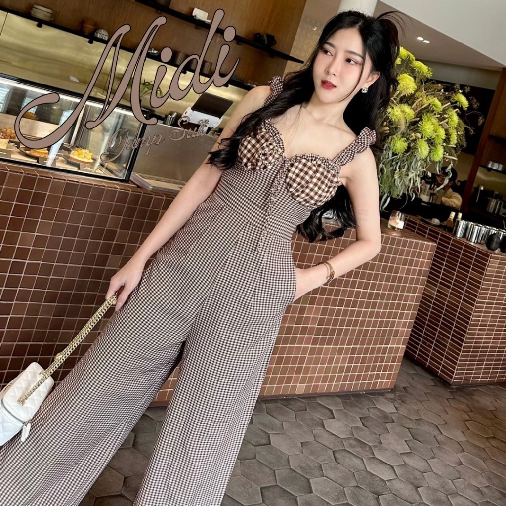 SIRINTRA : MIDI JUMP SUIT