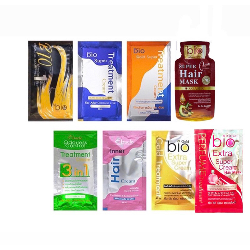(1 ซอง) กรีนไบโอ Green Bio ทรีทเม้นท์ (มี 8 สูตร ) ไบโอ ซอง super treatment Bio