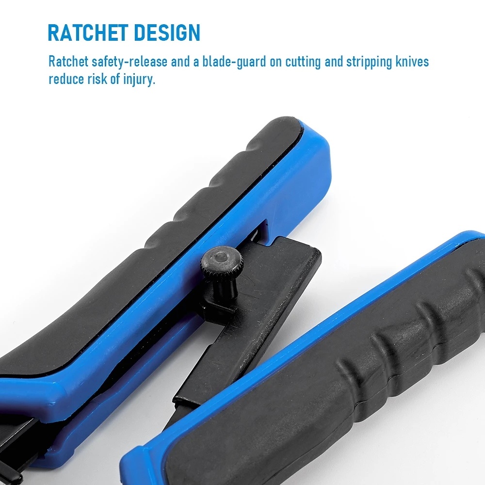 คีมเข้าหัวสายแลน Lan RJ45/สายโทรศัพท์ RJ11 รุ่น GLT-001 และ เครื่องทดสอบสายแลน Network Cable Tester รุ่น GLT-104 ร - รูปที่ 2