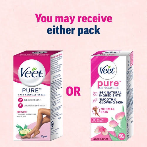 (ซื้อในไลฟ์ 44 บาท) ครีมกำจัดขน วีท Veet Hair Removing Cream 30g