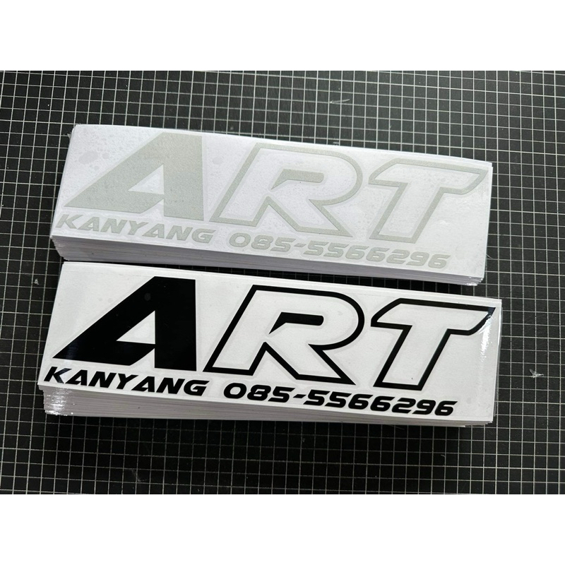 สติกเกอร์ติดข้างรถร้านARTkanyang ราคาต่อชิ้น