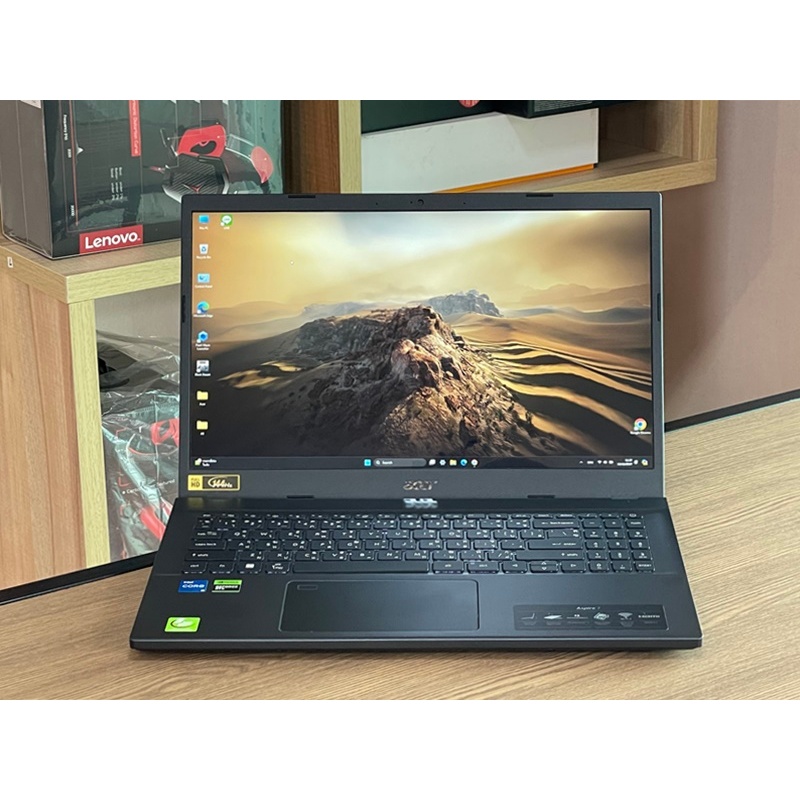 Acer Aspire 7 A715-76G-52AD i5-12450H SSD512GB RAM16GB RTX 2050 (4GB GDDR6)Win 11 Home คีย์ไฟ สินค้า