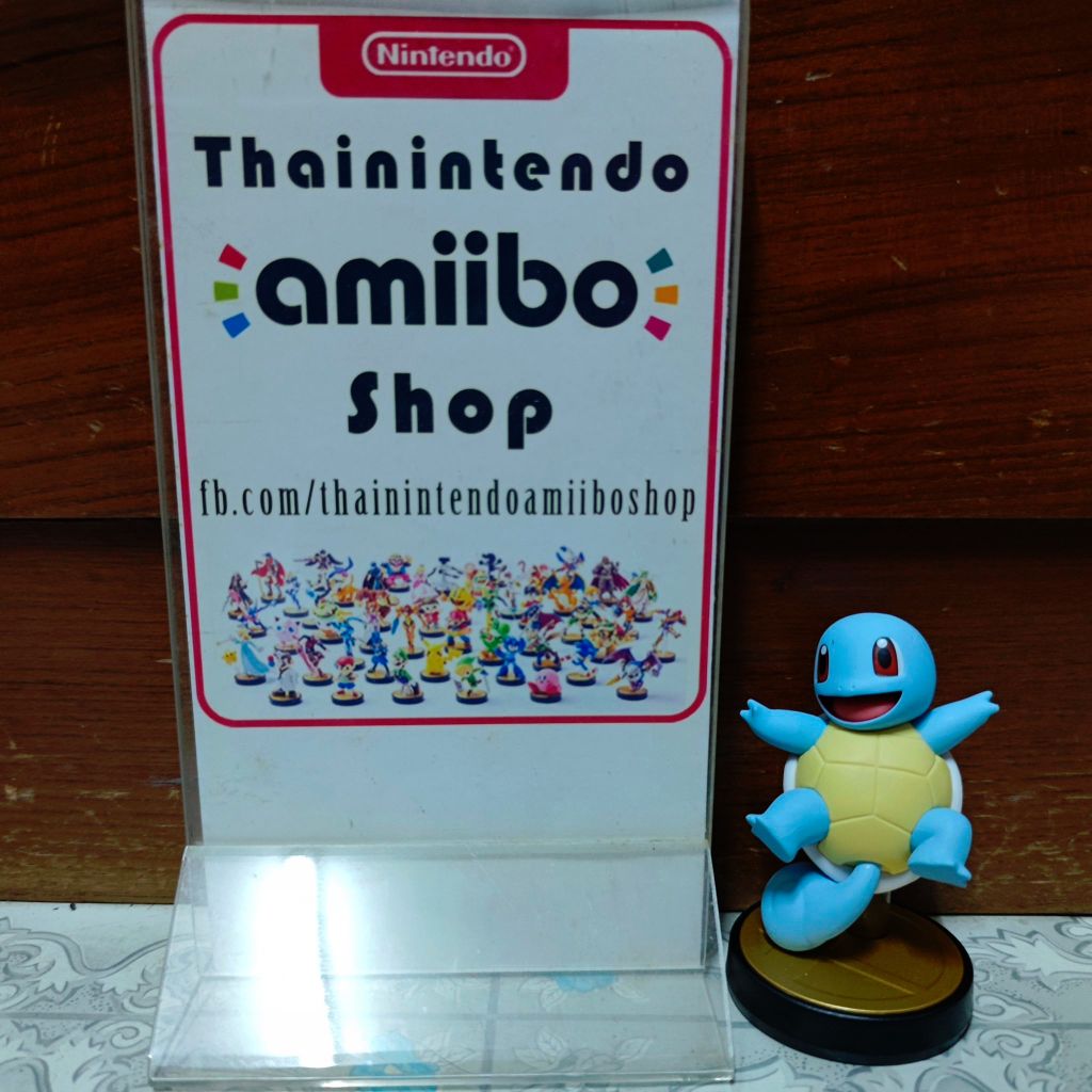 (ใช้โค้ดคุ้มได้) amiibo Squirtle (Zenigame) Pokemon (Super Smash Bros.) มือสอง