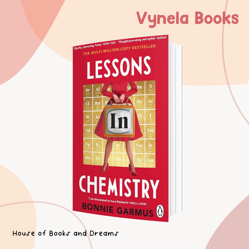 VYNELA (หนังสือภาษาอังกฤษ / UK COVER UPDATED!) LESSONS IN CHEMISTRY — BONNIE GARMUS