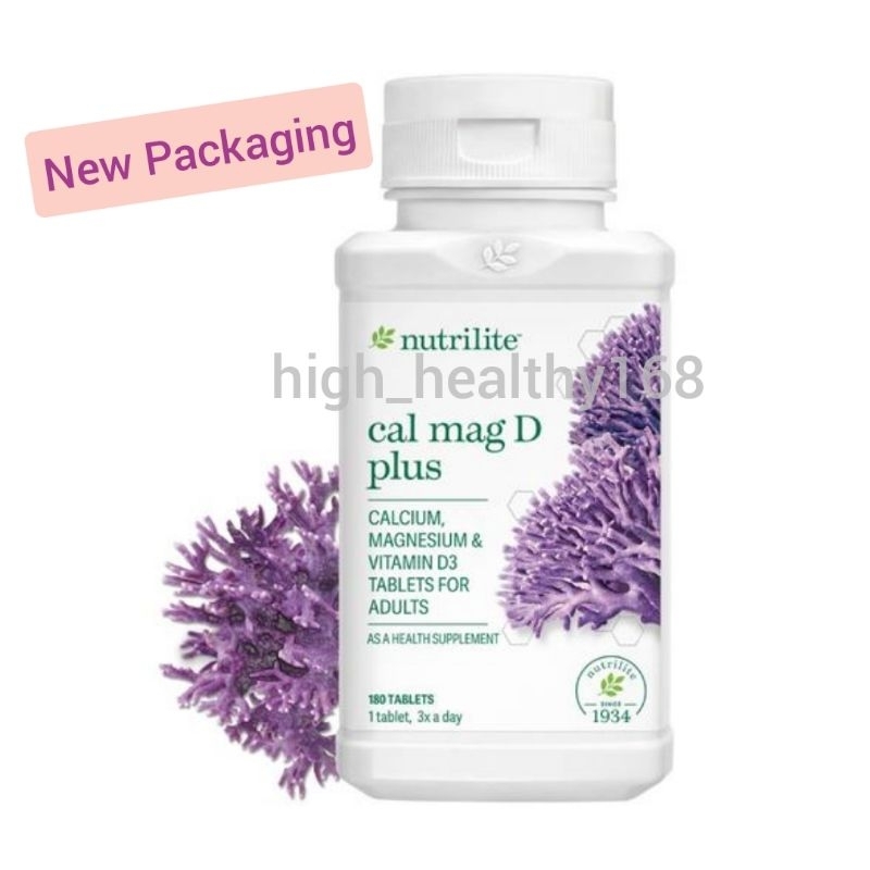 💪NUTRILITE Cal Mag D Plus (180 Tab)(ขนาดบรรจุ 180 เม็ด)