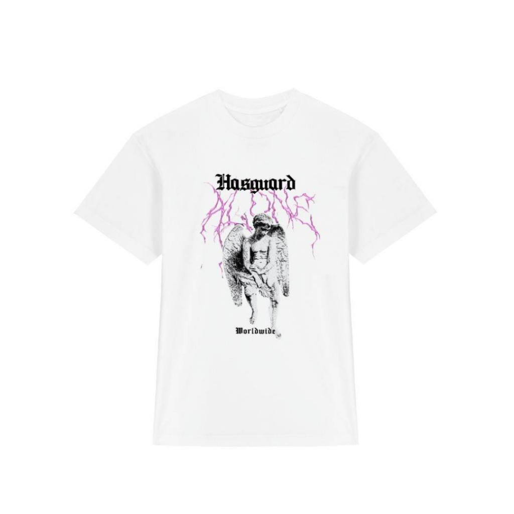 HASGUARD T-Shirt Angle Alone WH