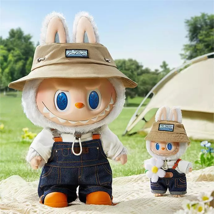 【พร้อมส่ง 100%ของแท้】 พร้อมส่งในไทย Popmart ของแท้ labubu THE MONSTERS FALL IN WILD 17cm