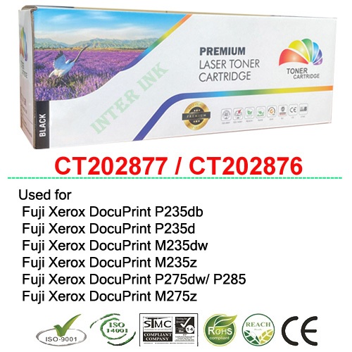 ตลับหมึก Fuji Xerox DocuPrint M235z/ P275dw/ M275z/ P285/ M285 (CT202877) สีดำ Compatible