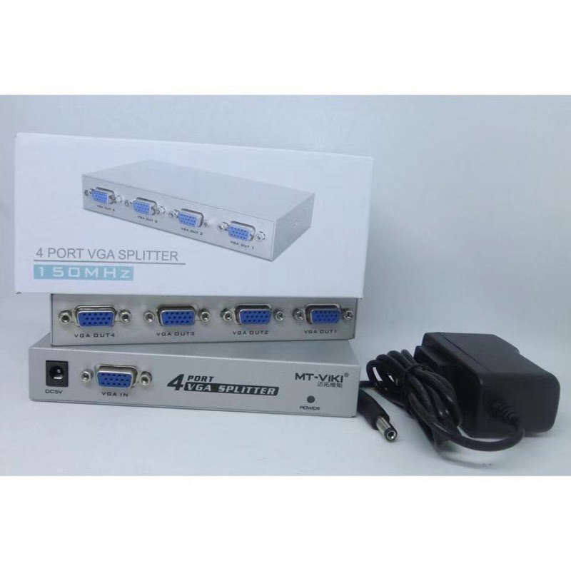 VGA Splitter Box 1 in 4 out