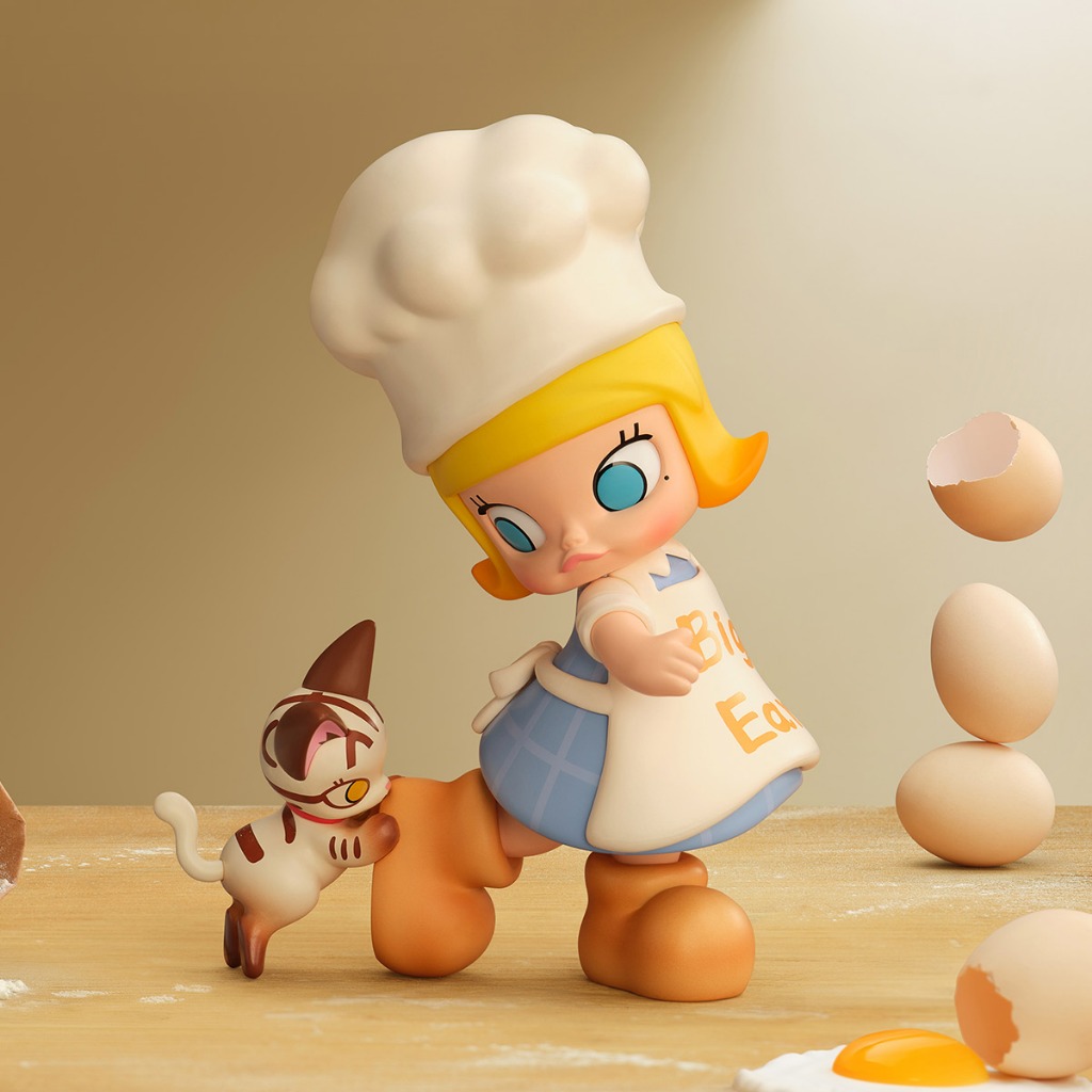 พร้อมส่งจากไทย โมเดล MOLLY Carb-Lover Series Figures ของแท้ POPMART [เช็คการ์ด] ของใหม่