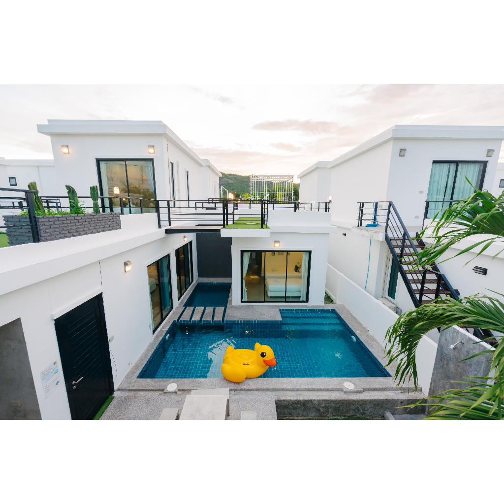 บ้านBeach The Modern pool villa