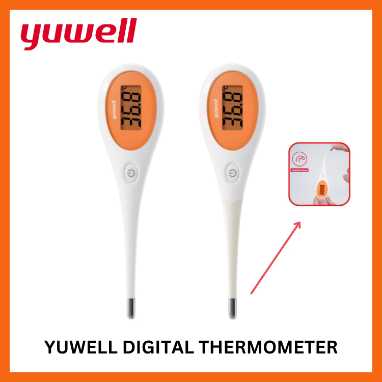 Digital Thermometer ปรอทวัดอุณหภูมิร่างกาย แบบดิจิตอล YT310 (ปลายแข็ง) /YT311(แบบปลายอ่อน) [รับประกันคุณภาพ 1 ปี] Yuwell