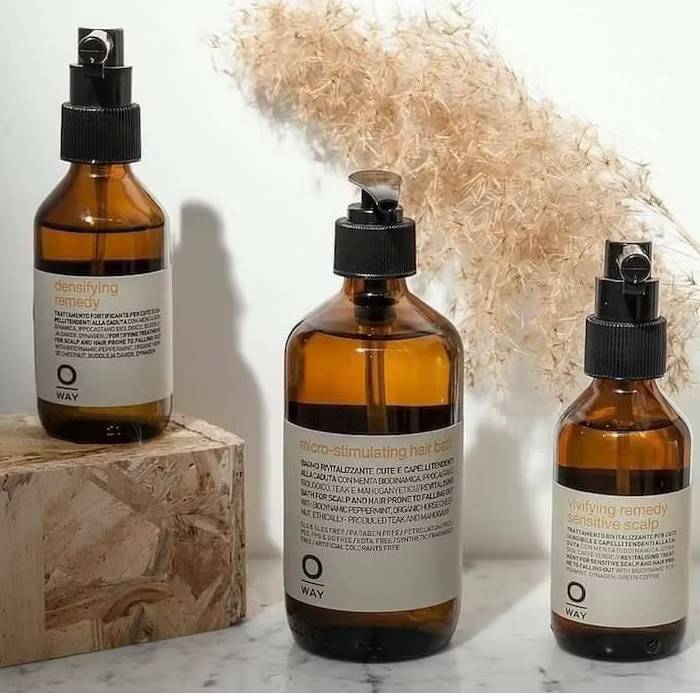 oway แชมพูส่วนผสมออแกนิก สำหรับดูแลหนังศรีษะและเส้นผม สูตรผมร่วง, สูตรหนังศรีษะมัน,สูตรแพ้ง่าย, สูตรรังแค